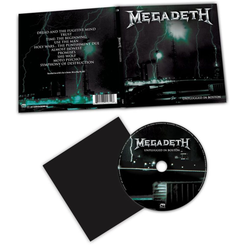 Megadeth - Unplugged In Boston CD - Picture 4 of 4